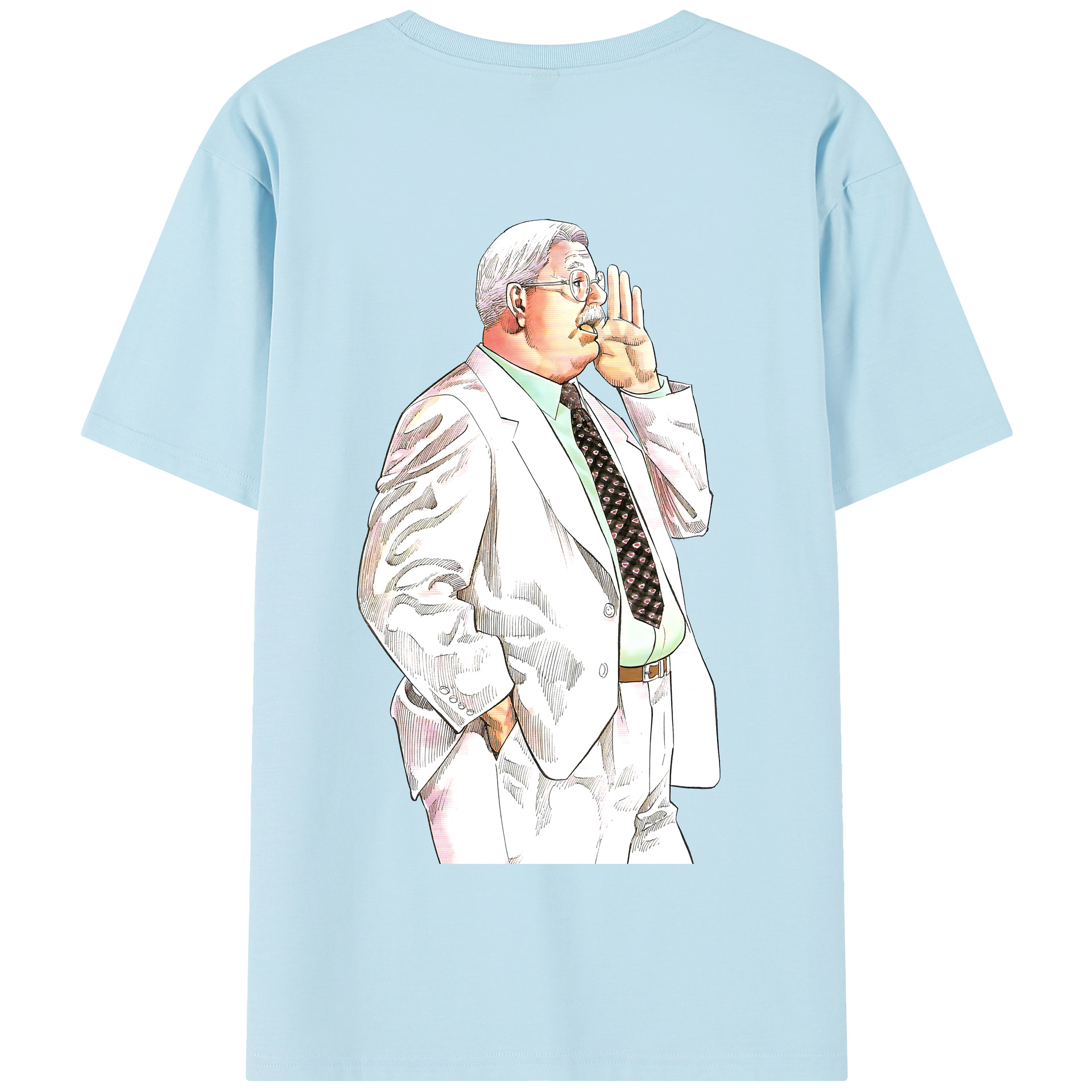 SLAM DUNK／スラムダンク 綿100％半袖Tシャツ（背面プリント）